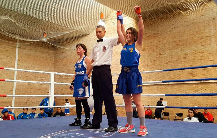 Marta López vence en el II Torneo Jóvenes Valores de boxeo en categoría júnior