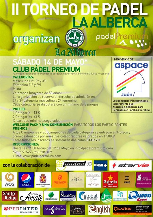 La Alberca organiza su segundo torneo a beneficio de Aspace