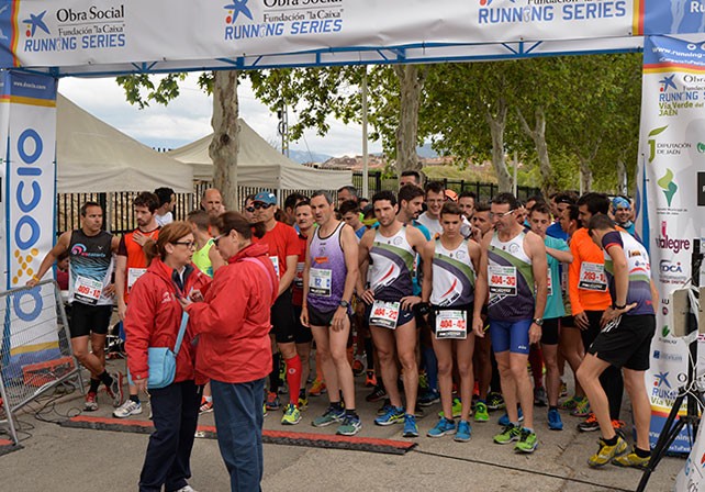 La Vía Verde del Aceite acoge a unos 200 corredores del Running Series