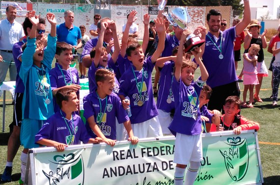 Los benjamines de fútbol 7, subcampeones de Andalucía
