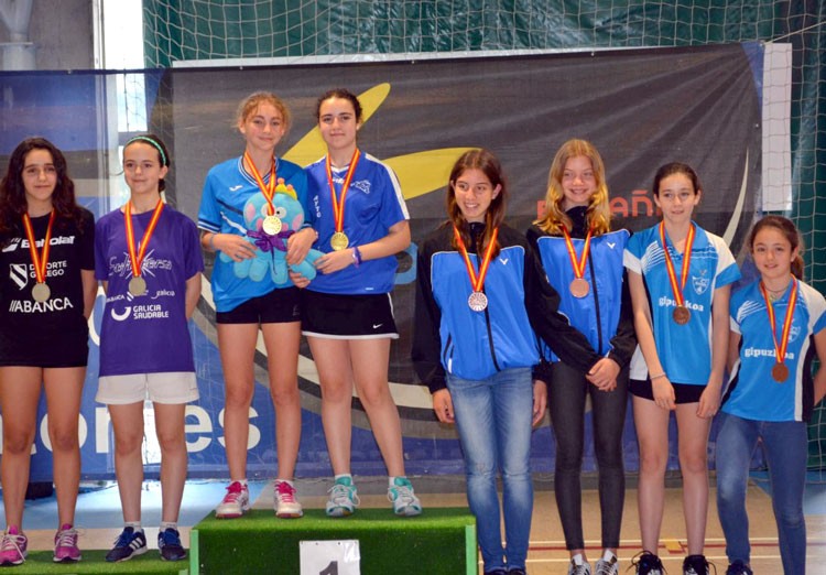 La arjonillera Carla Moyano, campeona en el Nacional sub´13 de bádminton