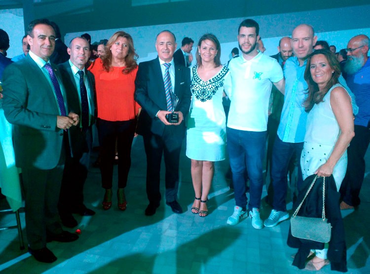 El Jaén FS recoge su ‘Premio Andalucía de los Deportes 2015’