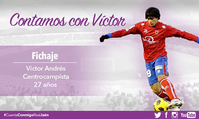 El Real Jaén ficha a Víctor Andrés