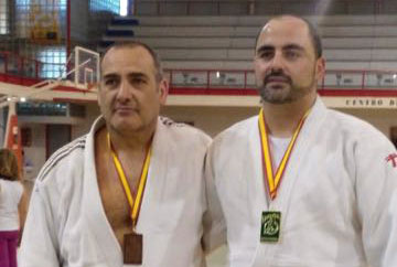 Jesús Martínez y Francisco Alcaide, oro y bronce en la Copa de España de judo de veteranos