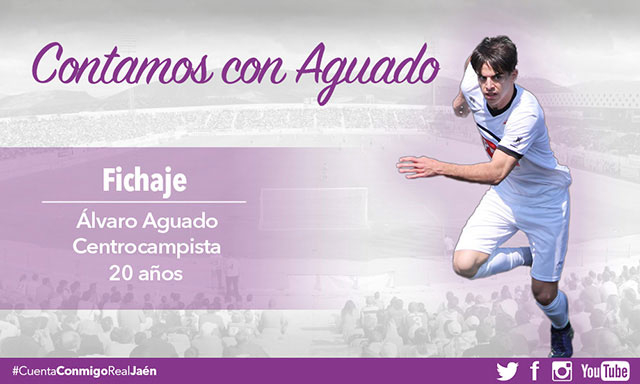 El Real Jaén ficha al joven jiennense Álvaro Aguado