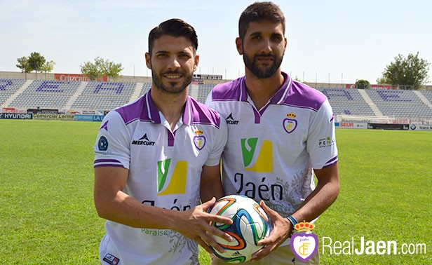 Carmona y Cifuentes, presentados como jugadores del Real Jaén
