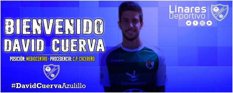 David Cuerva refuerza el centro del campo del Linares Deportivo