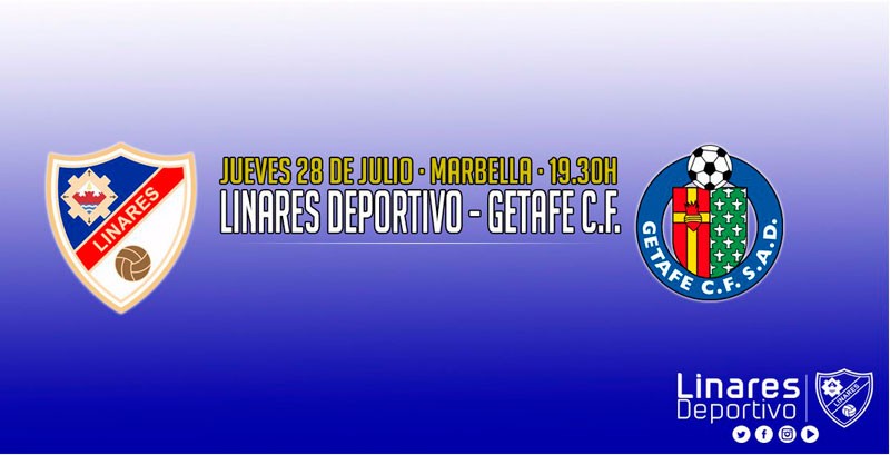 El Linares Deportivo anuncia un amistoso frente al Getafe CF