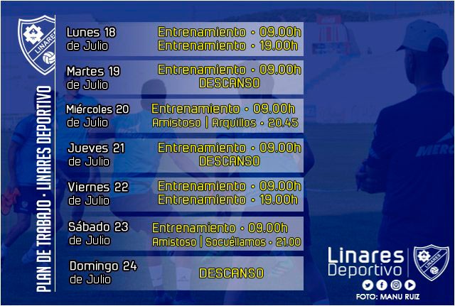 El Linares Deportivo disputará dos amistosos en su segunda semana de pretemporada