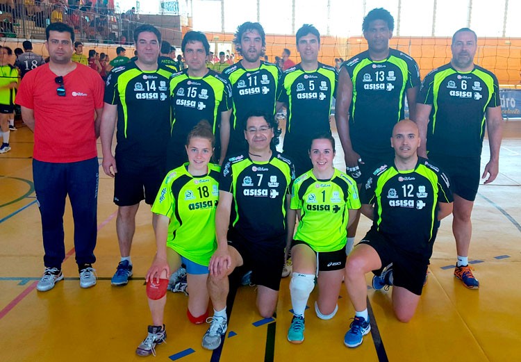 El CD Otíñar disputará el IV Campeonato de España de Veteranos de voleibol