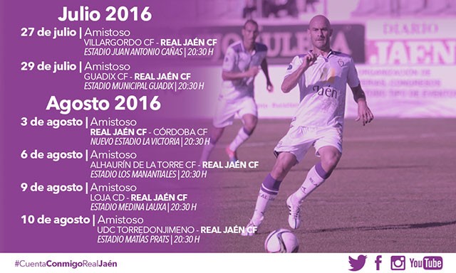 El Córdoba CF, entre los rivales de la pretemporada del Real Jaén