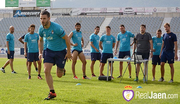 Responsables de la UJA someten a pruebas físicas a los jugadores del Real Jaén