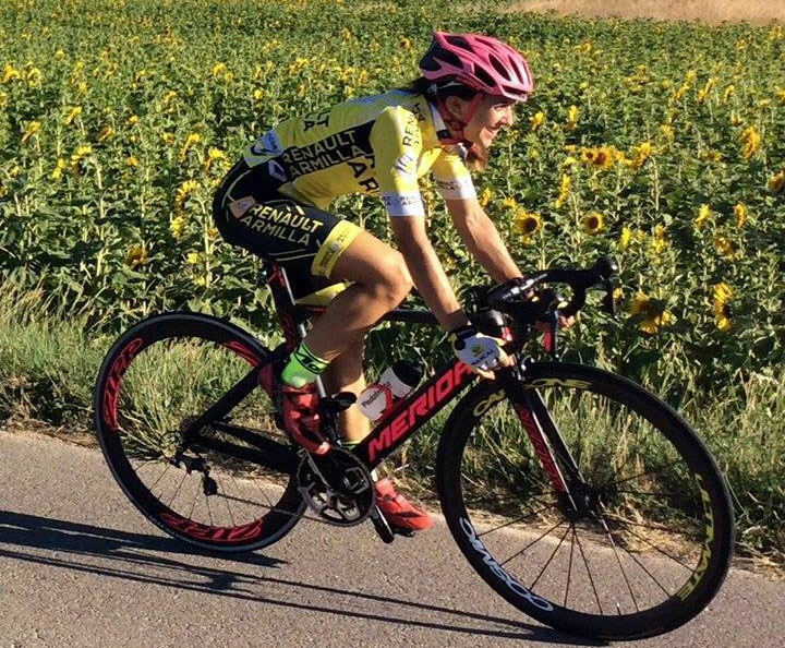 Yéssica Pérez, novena en su primera participación de la Copa de España de ciclismo en ruta