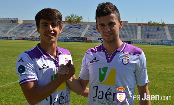 Aguado y Mella, presentados como nuevos jugadores del Real Jaén