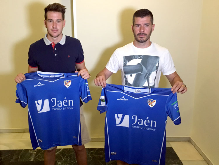 Guilló y Curto, presentados como nuevos jugadores del Linares