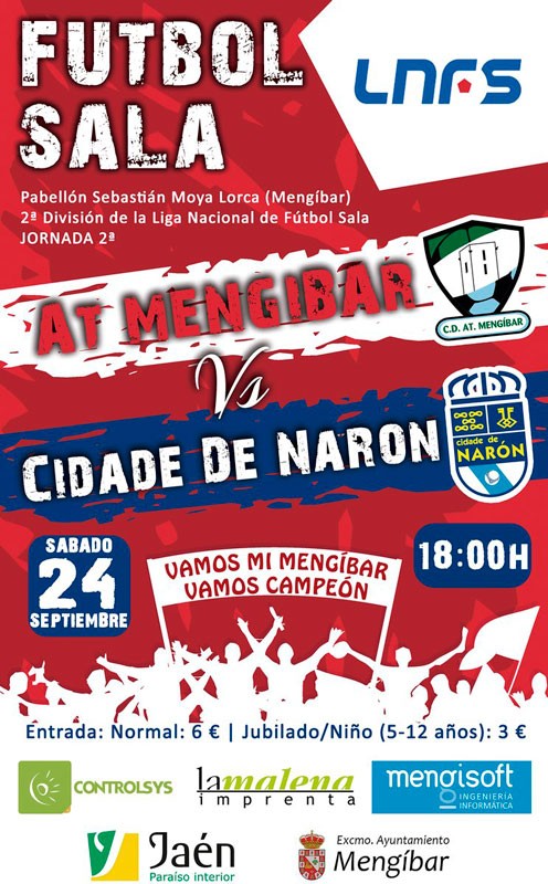 El Atlético Mengíbar muestra el cartel del debut en su feudo