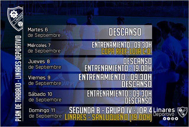 El Linares Deportivo prepara la vuelta al trabajo tras el derbi