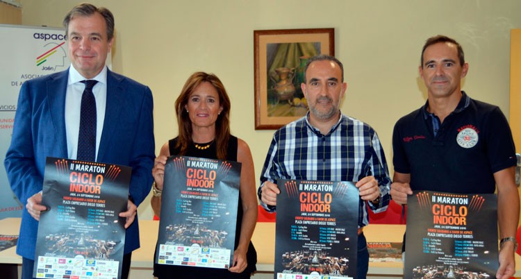 El II Maratón Ciclo Indoor destinará sus beneficios a Aspace Jaén