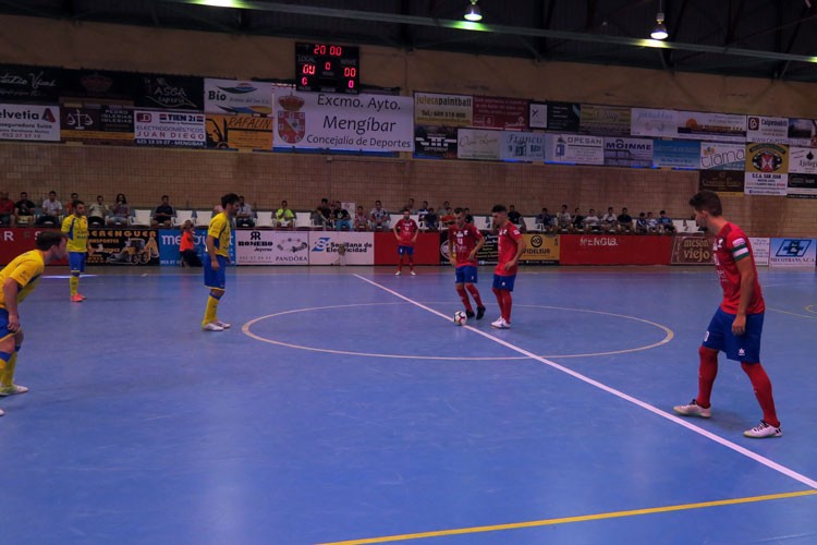 El Atlético Mengíbar buscará la victoria en el feudo del Rivas Futsal