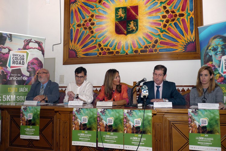 Jaén acogerá el 13 de noviembre la carrera solidaria ‘Unicaja Color Road’