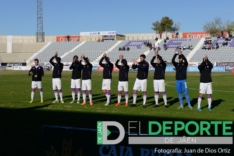 Convocatoria del Real Jaén para el encuentro en Murcia