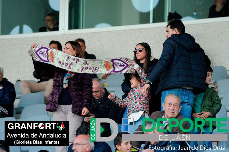 La afición en La Victoria (Real Jaén-CF Villanovense)