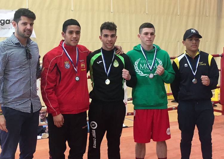 El jiennense Ángel Villén logra un oro en el Campeonato de España de Clubes de Boxeo 2016