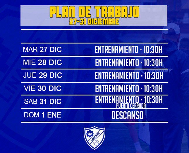 El Linares Deportivo vuelve al trabajo tras las vacaciones de Navidad