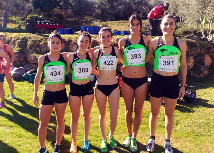 El Unicaja Atletismo logra el segundo y el tercer puesto en el Andaluz de Cross Corto