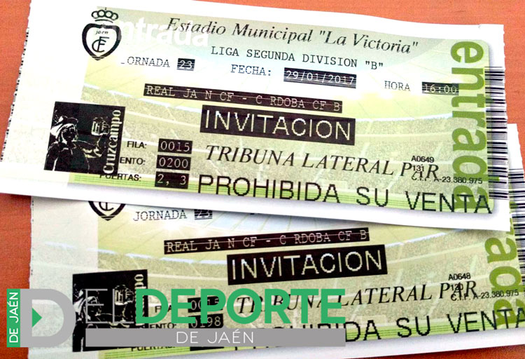 Sorteo de dos entradas para asistir al Real Jaén – Córdoba CF ‘B’