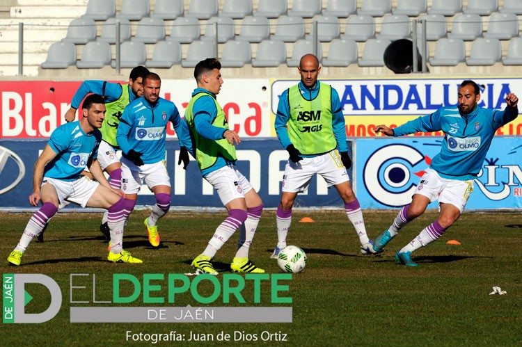 Vuelta al trabajo del Real Jaén para afrontar el derbi ante el Linares Deportivo