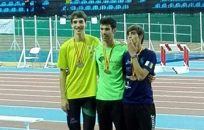 Carlos Rojas, campeón de España Promesa en salto de altura