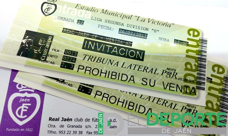 Sorteo de dos entradas para asistir al Real Jaén – Mérida AD