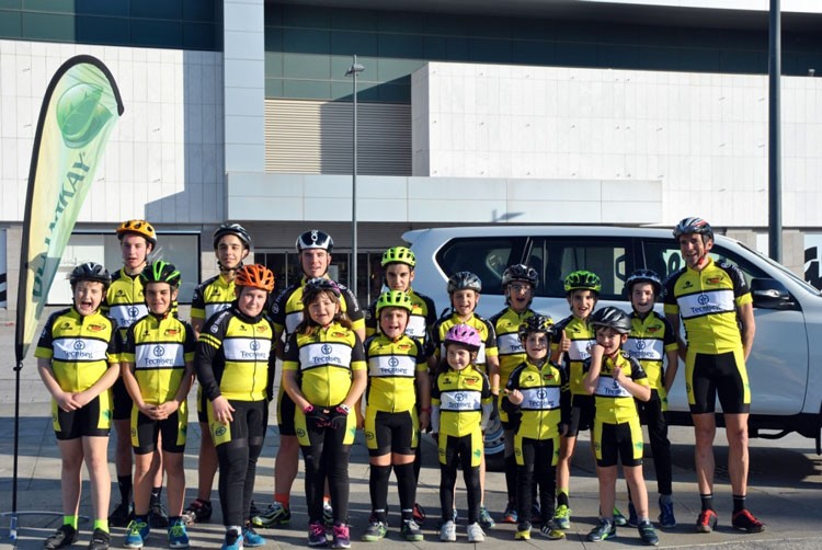 La Escuela de Ciclismo ‘Triki’ Beltrán inicia su andadura con una veintena de jóvenes