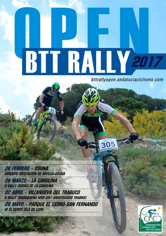 La Carolina acoge este domingo la segunda prueba del Open de Andalucía de BTT Rally