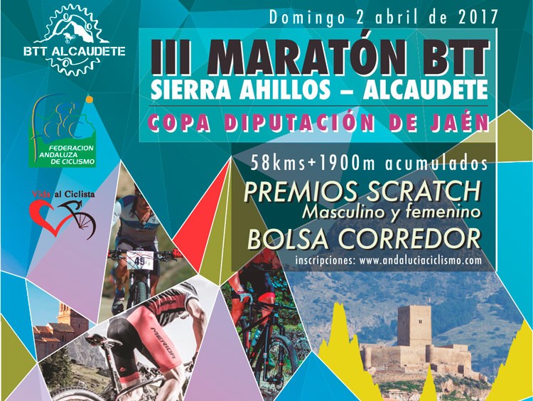 Alcaudete inicia este domingo la Copa Diputación Jaén BTT Maratón