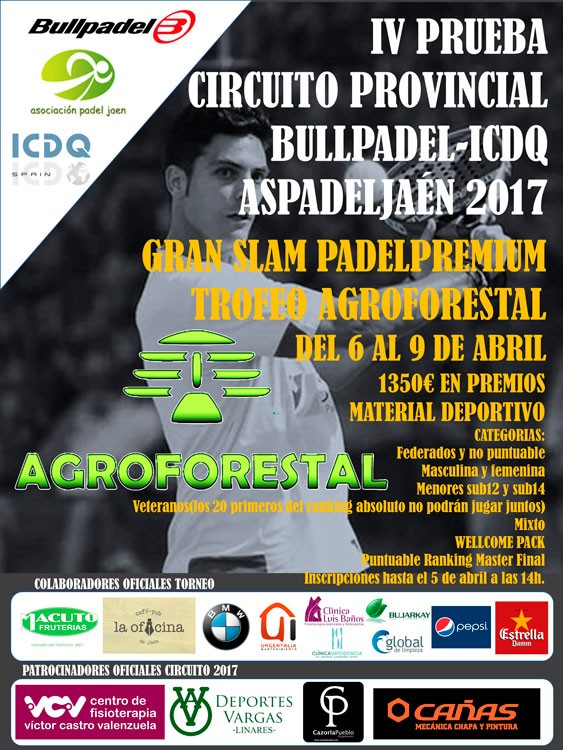 Aspadel Jaén abre el plazo de inscripción al Gran Slam Trofeo Agroforestal