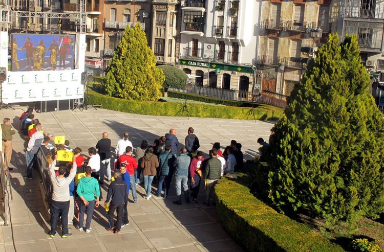 Pantalla gigante de Diputación para ver al Jaén FS en la Copa