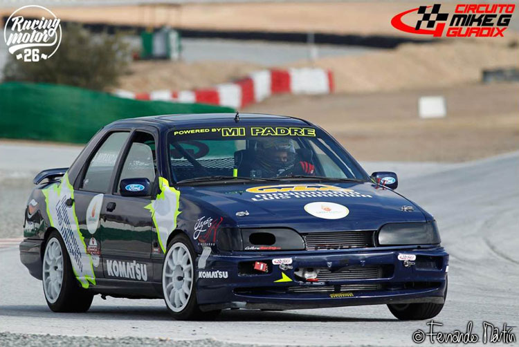 El piloto bailenense Javier Miranda da el paso al circuito andaluz de montaña