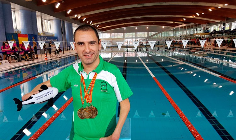 Martínez Tajuelo logra en Oviedo el pase al Mundial de Natación Paralímpica de México