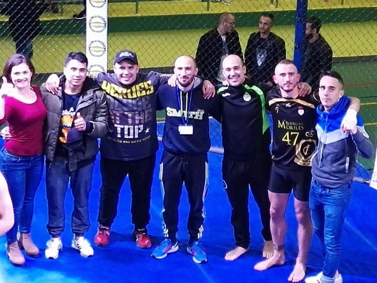Jaén logra dos campeones de Andalucía en el Campeonato MMA celebrado en La Salobreja