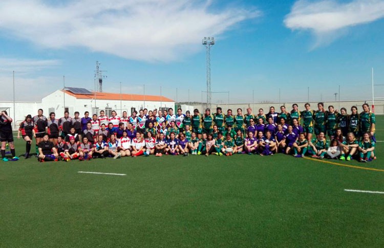 El Jaén Rugby Club vence en el II Torneo ‘Día de la Mujer’