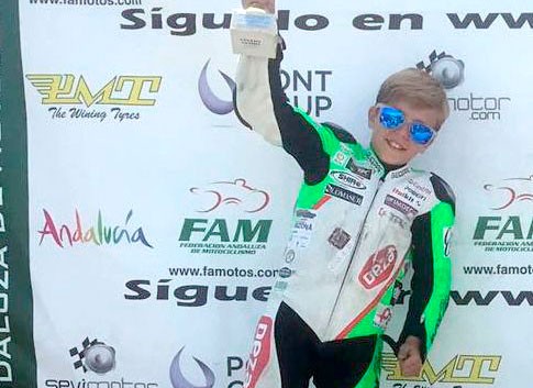 Jesús Torres no baja de los podios con la segunda posición en Málaga