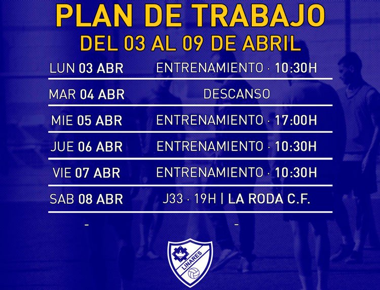 El Linares Deportivo vuelve a los entrenamientos con el objetivo puesto en el partido ante La Roda