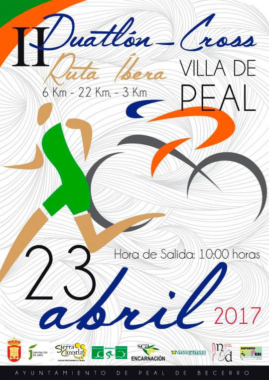 Peal de Becerro acogerá este domingo el II Duatlón Cross ‘Villa de Peal’
