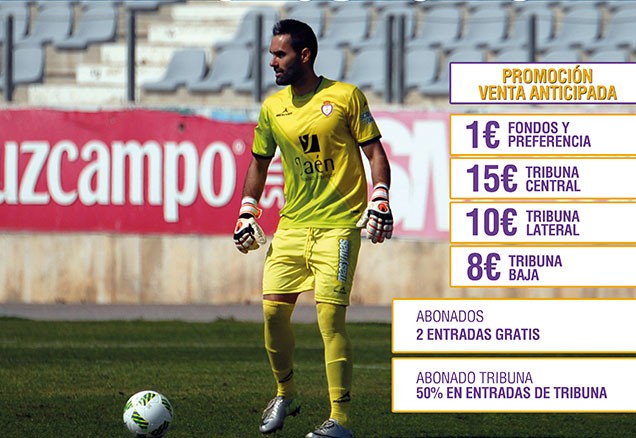 El Real Jaén propone precios reducidos en el duelo ante el Marbella