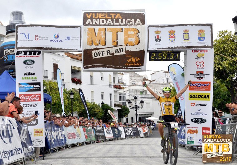 José Luis Carrasco, campeón de la Vuelta Andalucía MTB