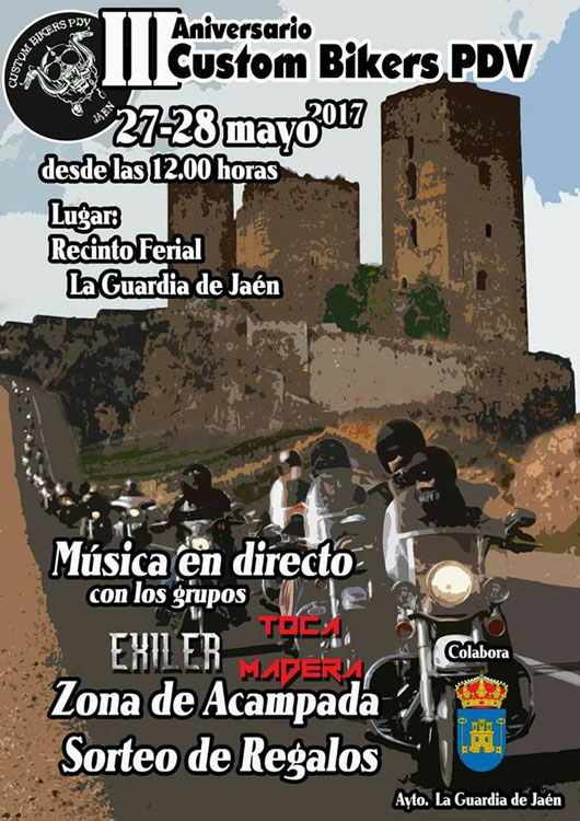 La Guardia acogerá este fin de semana la concentración motera ‘III Aniversario Custom Bikers PDV’