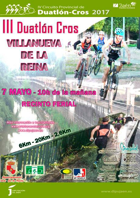 Villanueva de la Reina acoge este domingo la segunda prueba del Circuito Provincial de Duatlón Cross