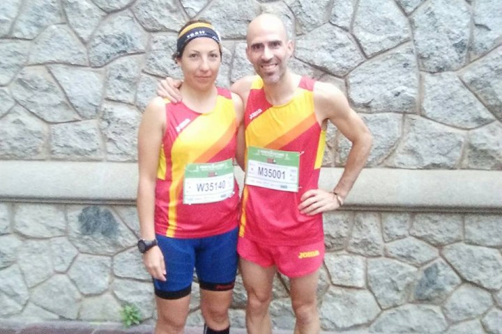 Podium para José Luis Hinojosa, del Hockey Alcalá, en el Europeo de Veteranos de Montaña